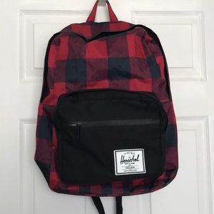 Herschel buffalo plaid computer backpack